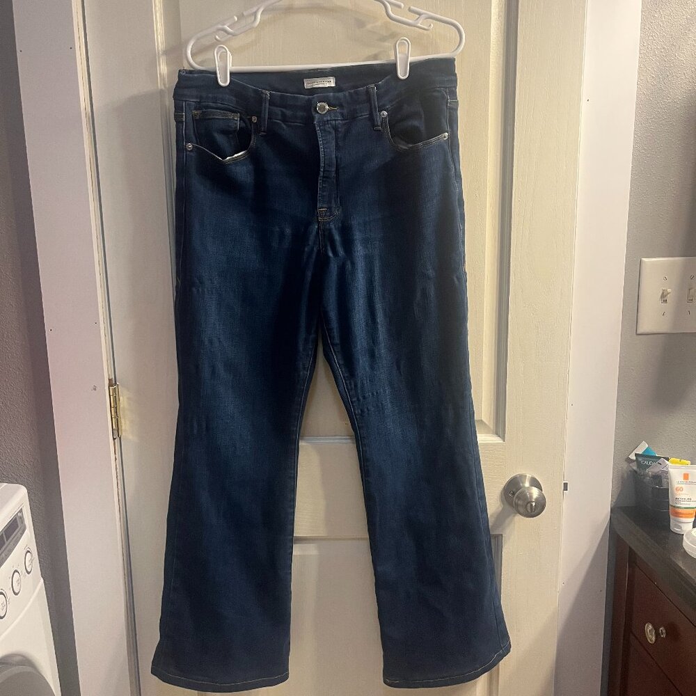 Good American Good Legs Flare Jeans